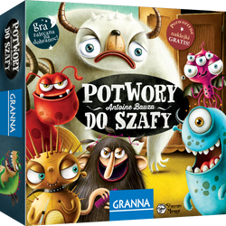Potwory do szafy - kooperacyjna gra dla dzieci 3+