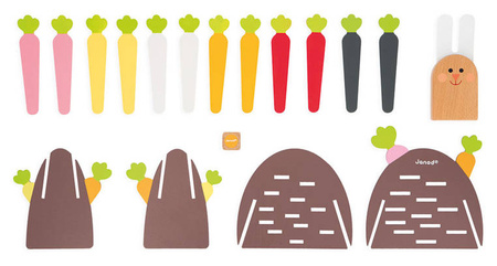 Gra strategiczna Magiczna marchewka 3+, Janod