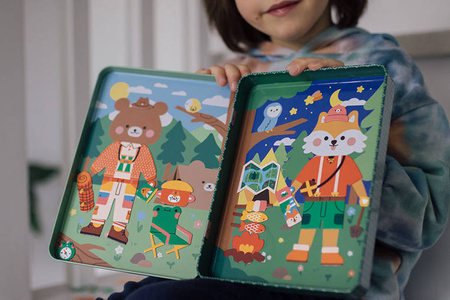 Mudpuppy Magnetyczne postacie Wesoły biwak