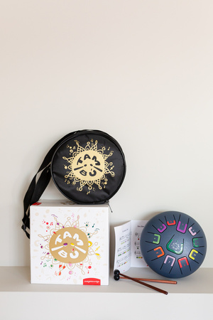 Bębenek językowy Tambu czarny matowy