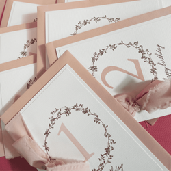 Kartka urodzinowa różowa liczba, Pisz i Pakuj