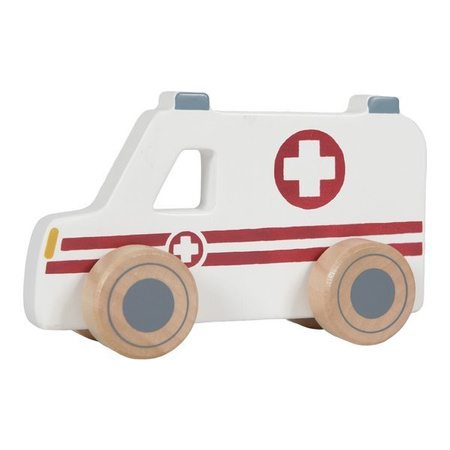 Little Dutch Zestaw aut Karetka,Policja, Wóz strażacki