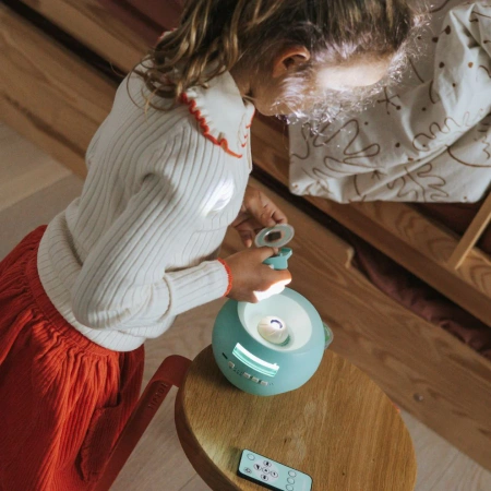 Kidywolf Projektor Ścienny Ocean Kidystar – projektor 360° z muzyką, Bluetooth i dyskami podwodnego świata