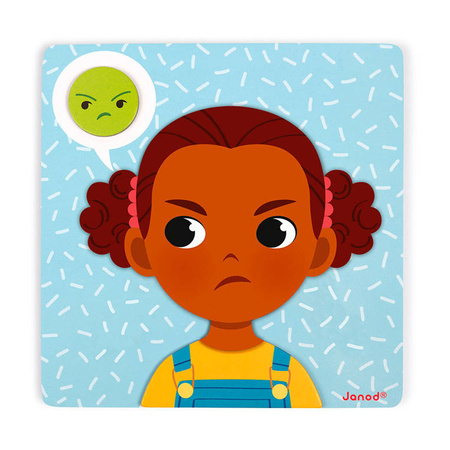 Magnetyczna układanka Emocje, Janod