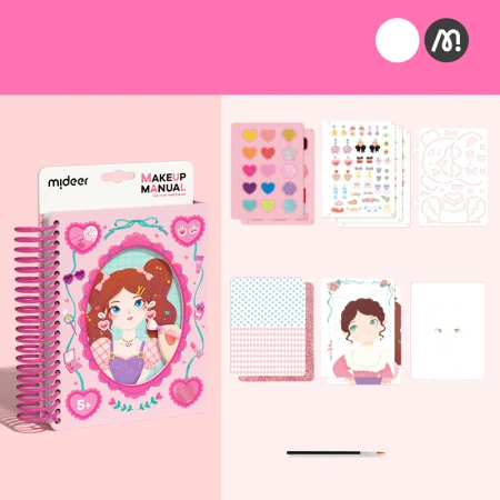 mideer Zeszyt kreatywny małego designera mideer –Księżniczka