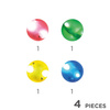 Cleverclixx Klocki magnetyczne Balls Pack Lights 4