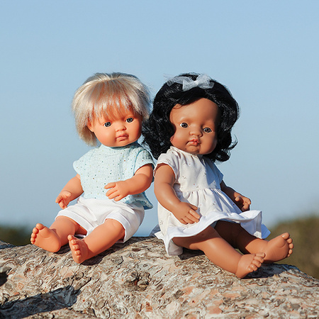 Miniland Lalka dziewczynka Latynoska 38 cm My Friends & Me Miniland