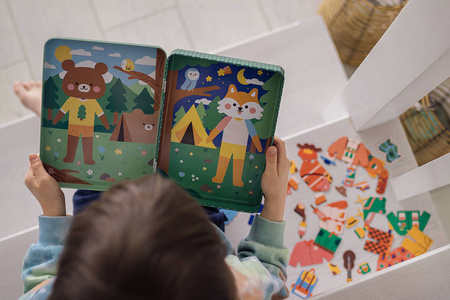 Mudpuppy Magnetyczne postacie Wesoły biwak