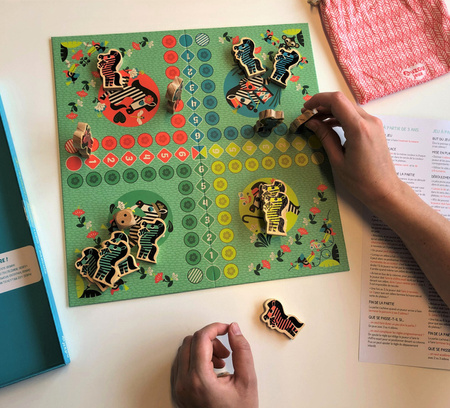 Auzou Gra Wyścigowe zebry