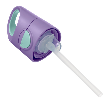 Butelka tritanowa ze słomką 450 ml, Lilac Pop