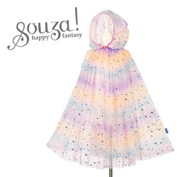 Souza! Kostium tęczowa peleryna z kapturem wróżka Julyanne