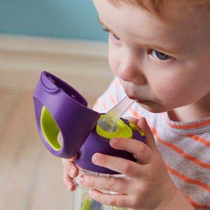 Butelka tritanowa ze słomką 450 ml, Passion Splash