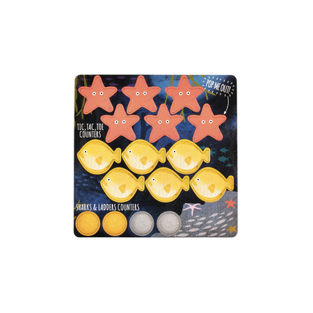 Floss & Rock Podwodny Świat Zestaw Magnetycznych Gier i Zabaw 4