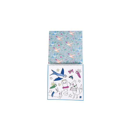 Floss & Rock Baletnice Książeczka do Kolorowania z Magicznymi Pisakami