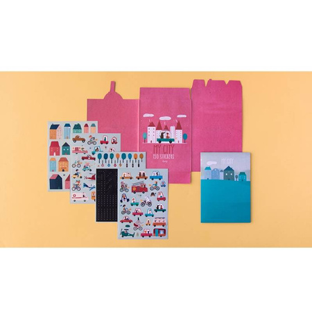 LONDJI Naklejki wielorazowe, Moje Miasto