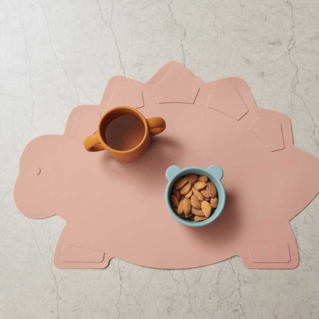 Liewood Tracy placemat Dino dark rose