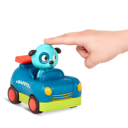 B.toys ZDALNIE STEROWANY samochód z pasażerem – PIESKIEM