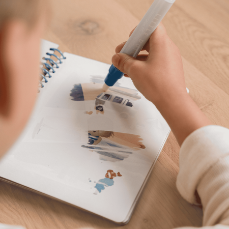 Little Dutch Kolorowanka wodna Jim & friends