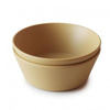 Mushie - 2 miseczki Round Mustard