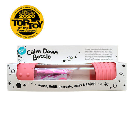 Butelka sensoryczna DIY, różowa, Jellystone Designs