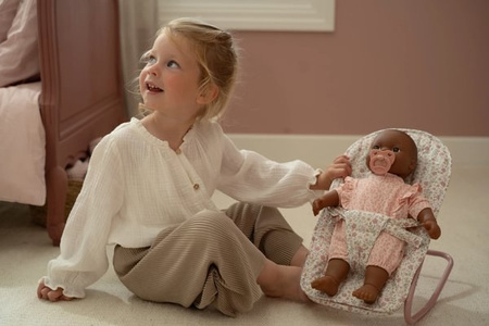 Little Dutch Leżaczek dla lalki Soft Flowers