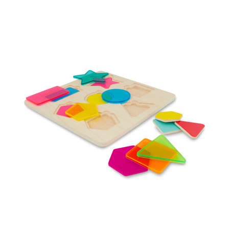 B.toys Drewniana układanka GEOMETRYCZNA