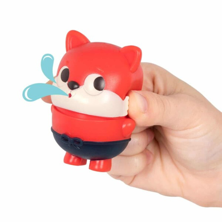 B.toys Squish & Splash – zestaw trzech rozkręcanych sikawek - zestaw ze słonikiem