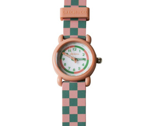 Grech&Co – Zegarek dla dzieci, silikonowa bransoletka, nauka czasu, Sunset + Orchard– wyprzedaż