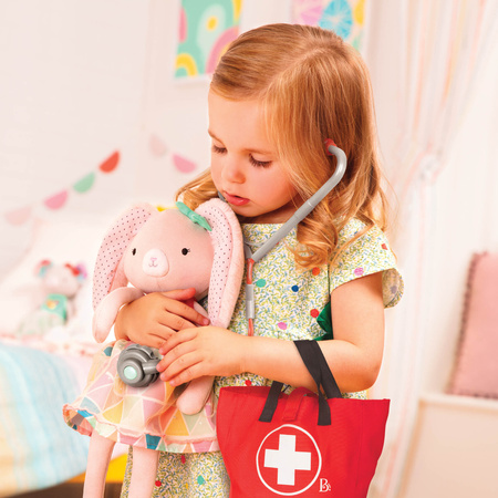 B.toys Zestaw lekarski w płóciennej torbie - Mini Doctor Care Kit