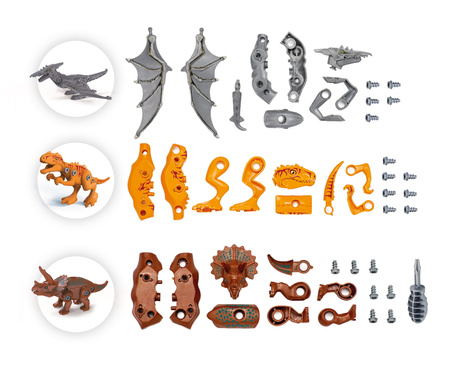 Buki Dinozaury do skręcenia