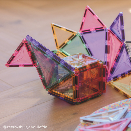 Cleverclixx Klocki magnetyczne Geo 45 el.