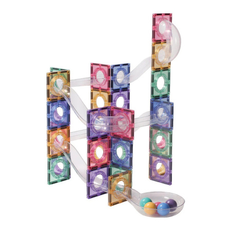 Cleverclixx Klocki magnetyczne Ball Run Clever