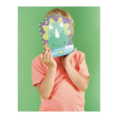 Floss&Rock Dinozaury Puzzle 12 elementów