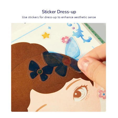 mideer Zeszyt kreatywny małego designera mideer –Księżniczki na balu