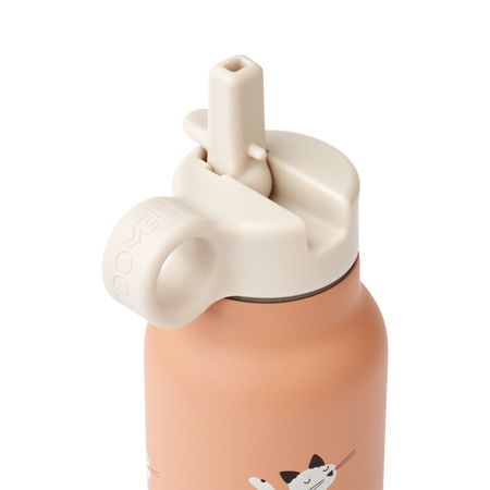 Liewood bidon termos Cat / Tuscany rose