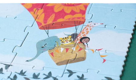 Londji Puzzle z grą obserwacyjną Look Up!