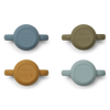 Liewood silikonowy kubek zestaw, Gene cup 4-pack Blue multi mix