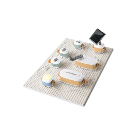 Kidywolf - – zestaw expert elektroniczny dla dzieci 8+ | Budowanie obwodów | Nauka przez eksperyment