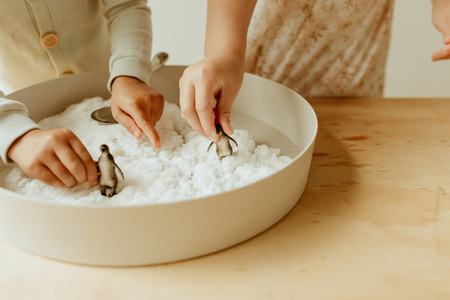 Jellystone, Tacka sensoryczna dla dzieci Play Tray 2w1Lilac, kolor fioletowy