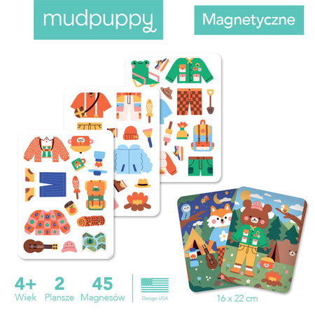 Mudpuppy Magnetyczne postacie Wesoły biwak