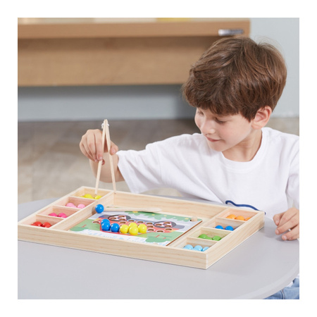 VIGA Drewniana Gra Złap i Dopasuj