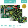 Mudpuppy Puzzle świecące w ciemności Żaby i jaszcz