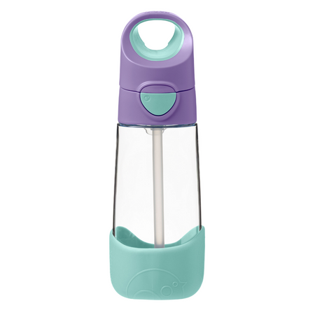 Butelka tritanowa ze słomką 450 ml, Lilac Pop