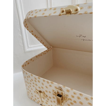 KONGES SLOJD zestaw 2 walizeczek Buttercup yellow/Rosarie