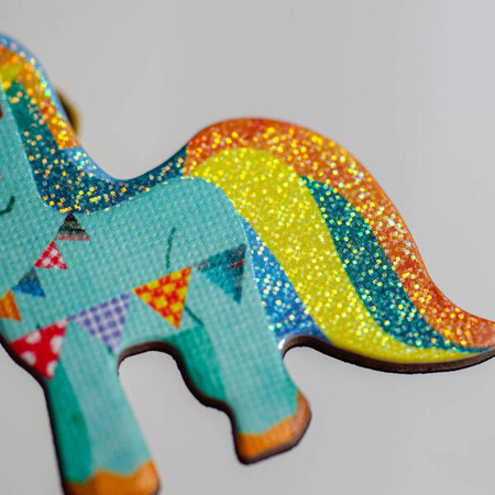 mierEdu Układanka magnetyczna - Jednorożce