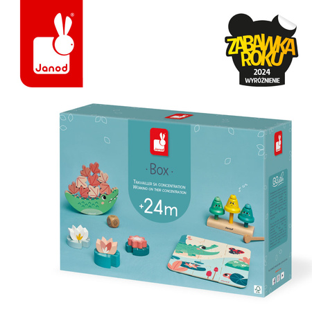 Janod Zestaw zabawek edukacyjnych Box 24 m-cy
