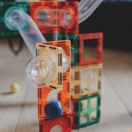 Cleverclixx Klocki magnetyczne Ball Run Intense 60