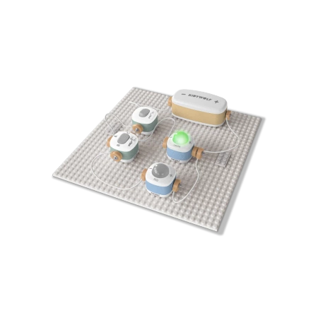 Kidywolf -  zestaw elektroniczny dla dzieci 6+ , starter| Budowanie obwodów | Nauka STEM przez zabawę