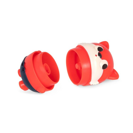 B.toys Squish & Splash – zestaw trzech rozkręcanych sikawek - zestaw ze słonikiem