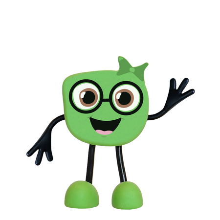 Glo Pals Postać do Kąpieli Pippa + 2 Kostki Sensoryczne Świecące w Wodzie, Zielone LED 3+